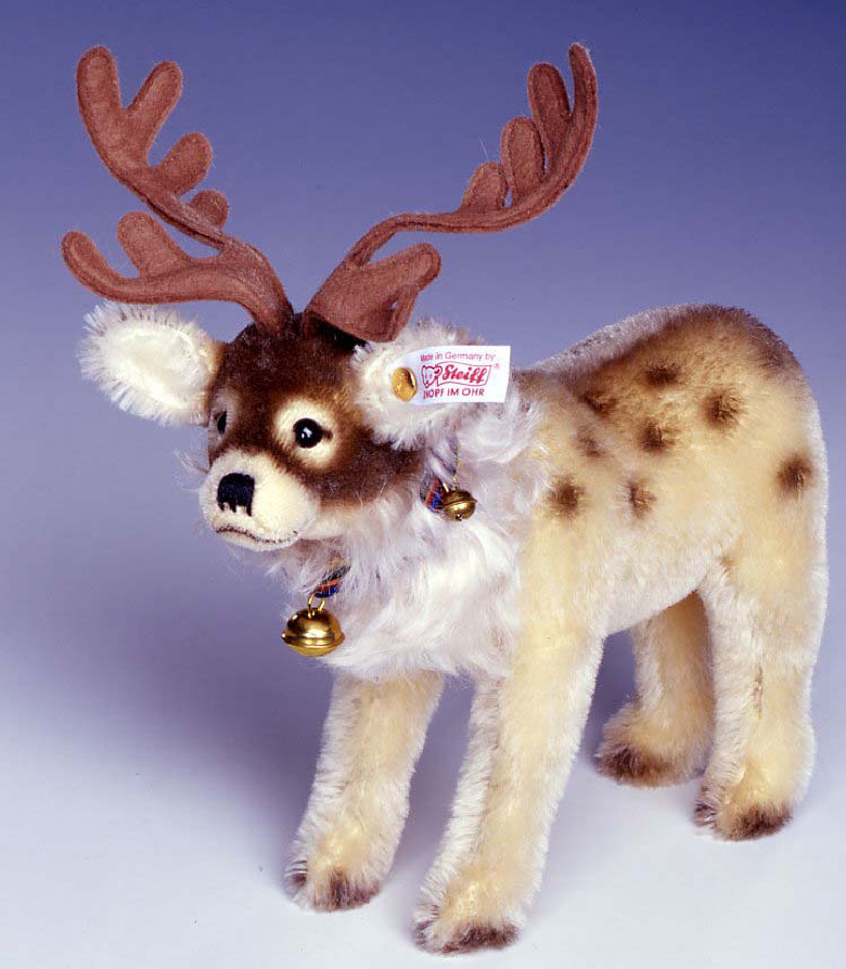 steiff winter reindeer